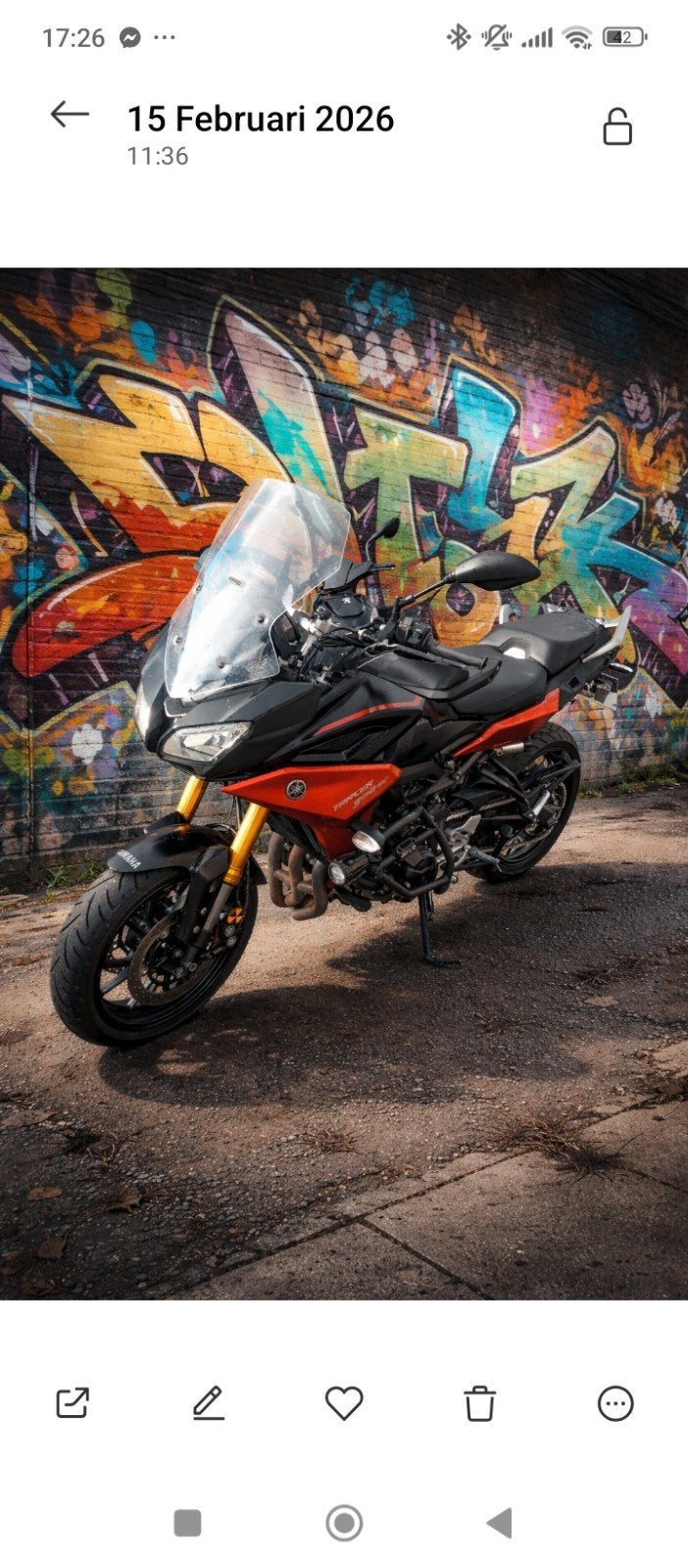 Yamaha tracer 900gt 2020, Ophalen