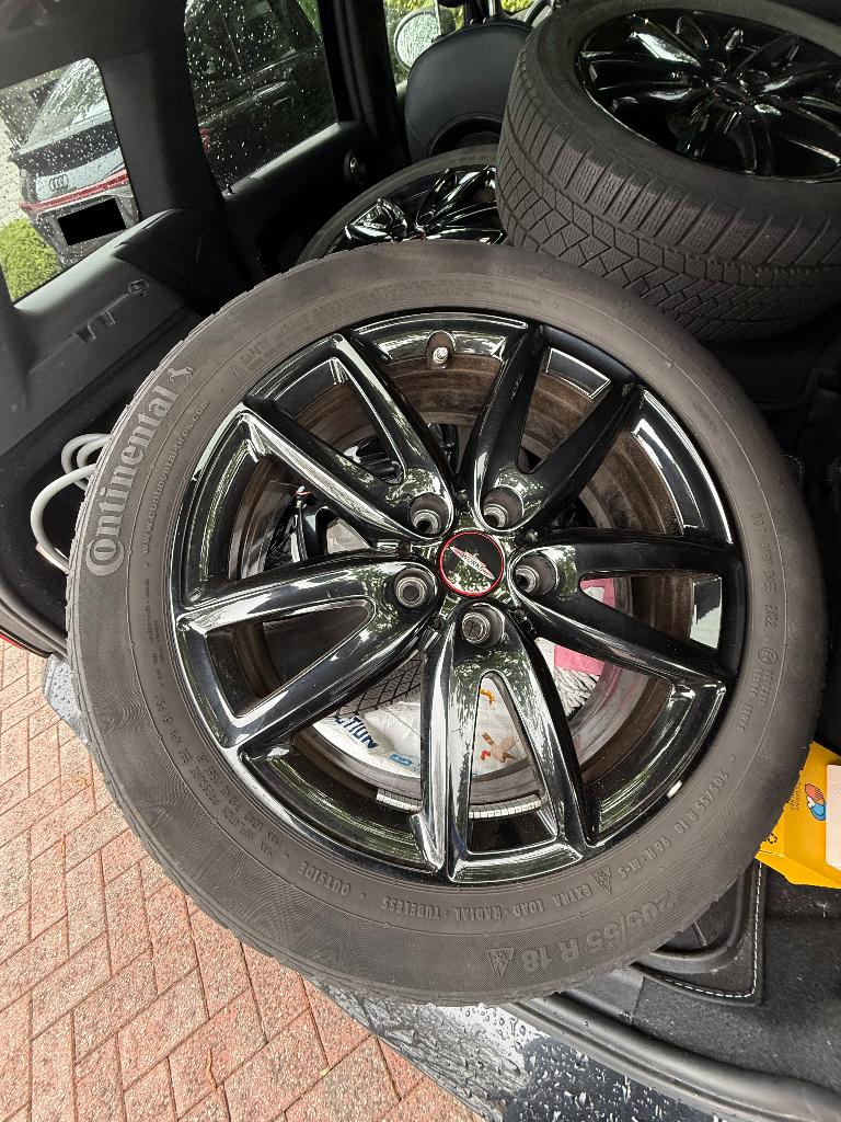 MINI Winter Wheels Countryman 18 Inch Styling JCW Grip Spoke, Pneus et Jantes, Pneus hiver, Véhicule de tourisme, 18 pouces