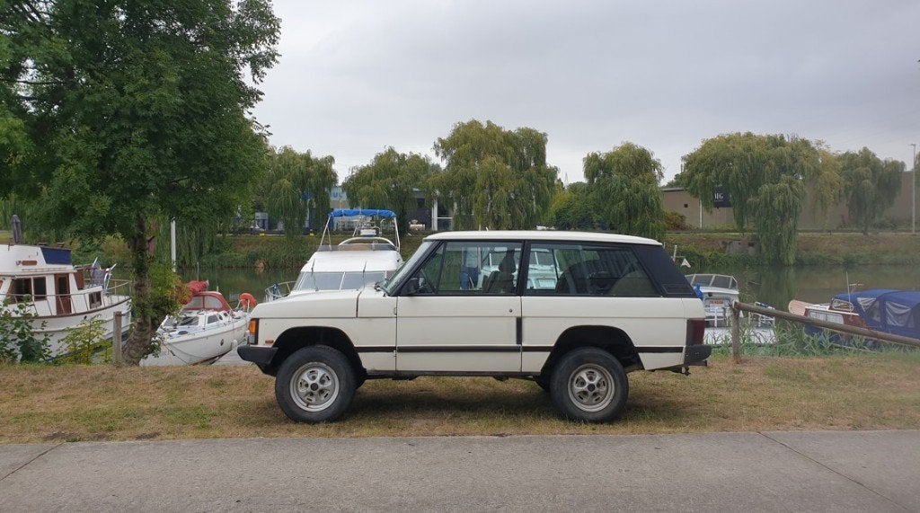 Range Rover Classic, 2-deurs, 2.4TD, 1989, Auto's, 4 cilinders, Wit, Bruin, Vierwielaandrijving