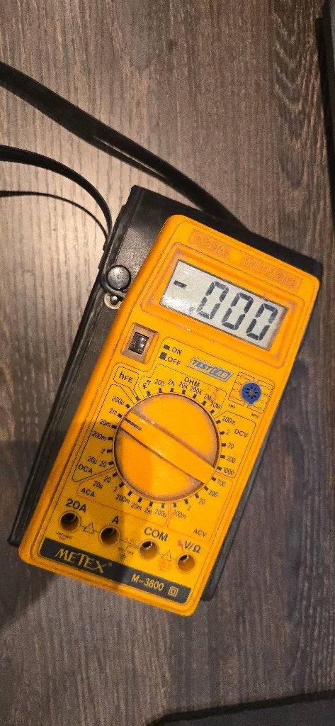 Metex M-3800 (Zonder accessoires), Doe-het-zelf en Bouw, Ophalen of Verzenden, Gebruikt