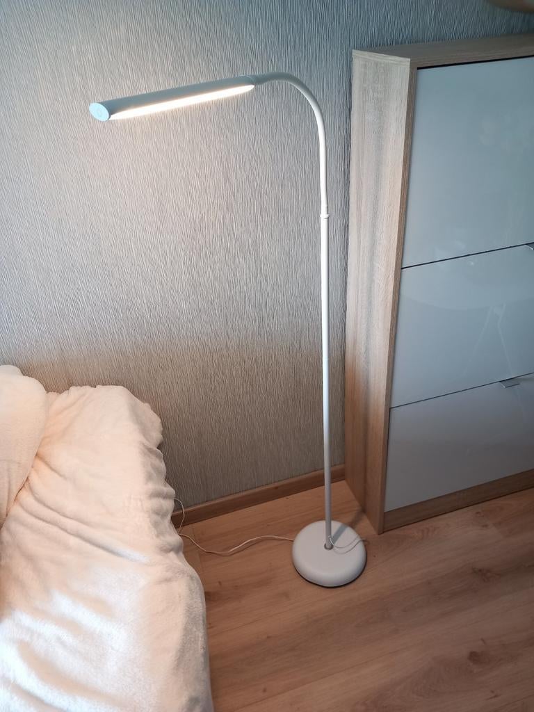 Ledstaanlamp wit, Huis en Inrichting, Lampen | Vloerlampen, Ophalen