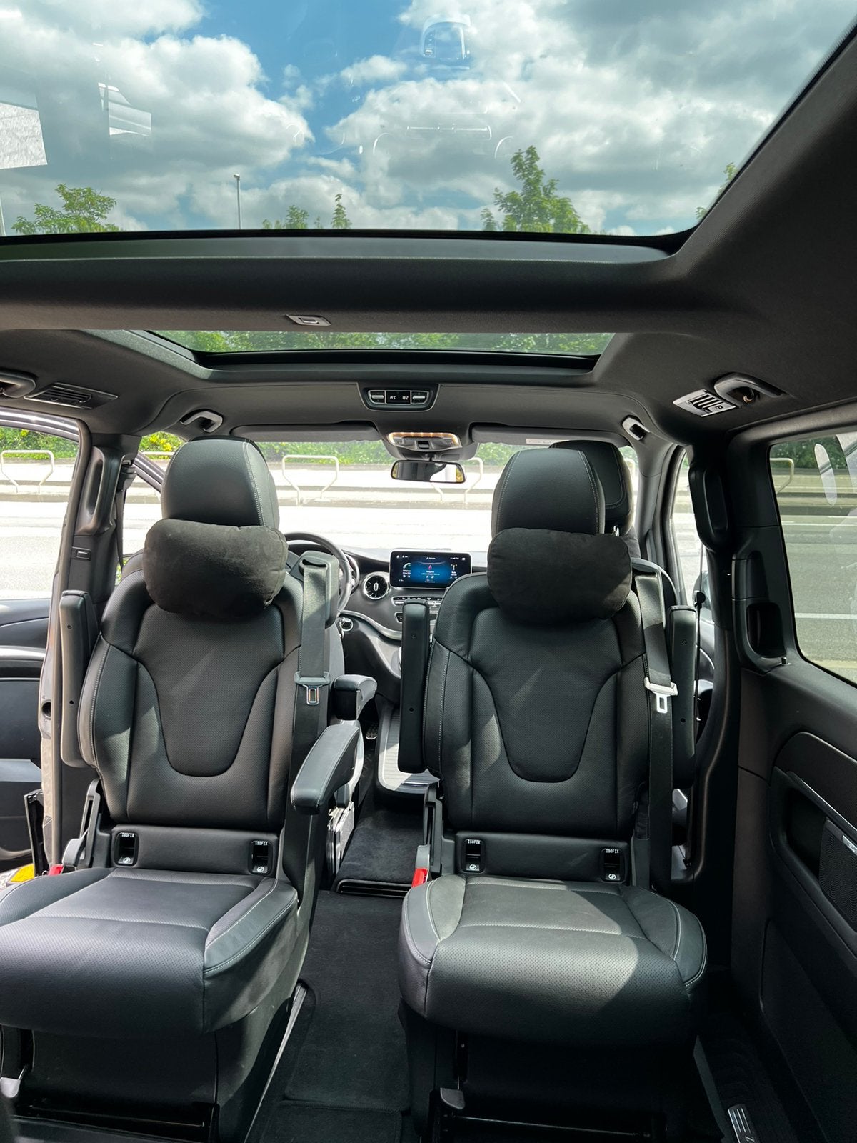 Mercedes-Benz Lugano Leather Passenger Seat V-Class 2x, Autos, Cuir, Achat, Particulier, Classe V