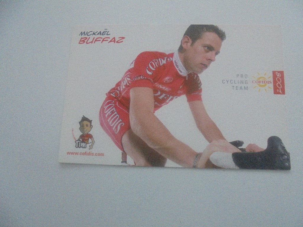 wielrenner-mickael buffaz, Envoi, 1980 à nos jours, Comme neuf, Photo