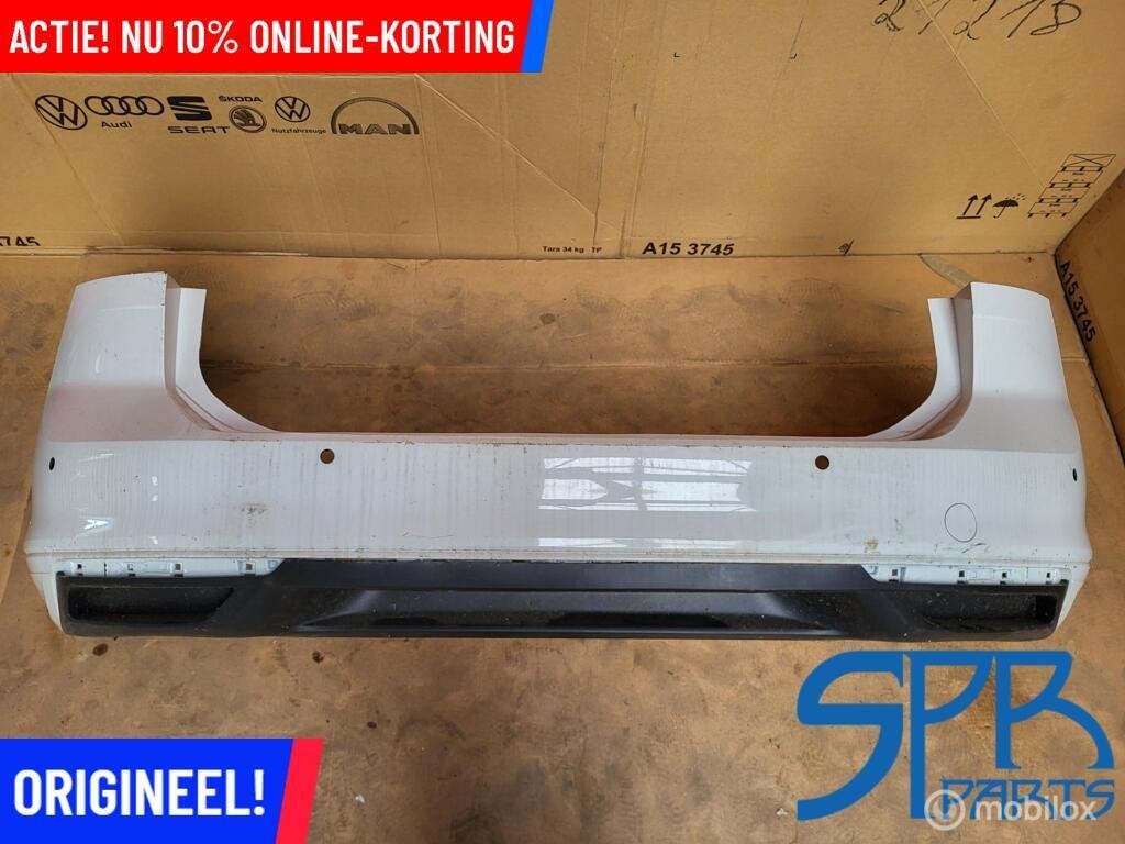 ACHTERBUMPER LC9A VW PASSAT B8 VARIANT FACELIFT BUMPER 6xPDC, Gebruikt, VOLKSWAGEN, Volkswagen, Ophalen of Verzenden
