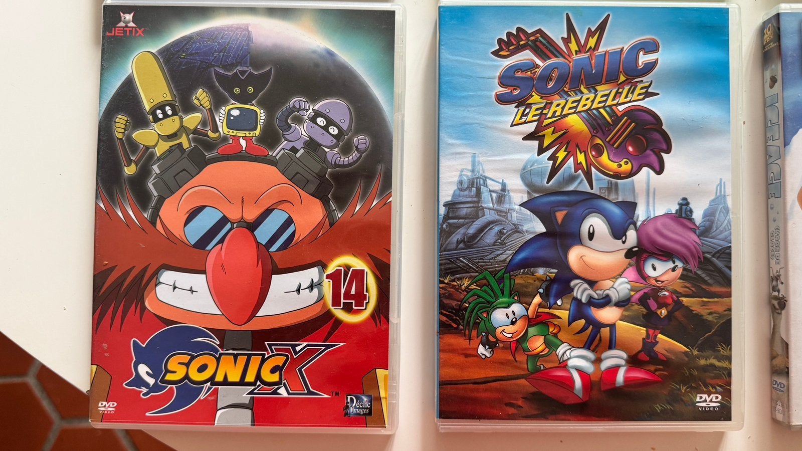 Lot DVD enfants – à l’unité ou lot - pokemon sonic, Enlèvement, Utilisé, Animation
