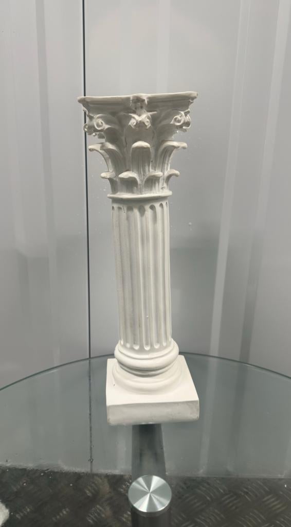 Grieks-Romeinse zuil in Korinthische stijl - 30cm, Ophalen of Verzenden, Zo goed als nieuw