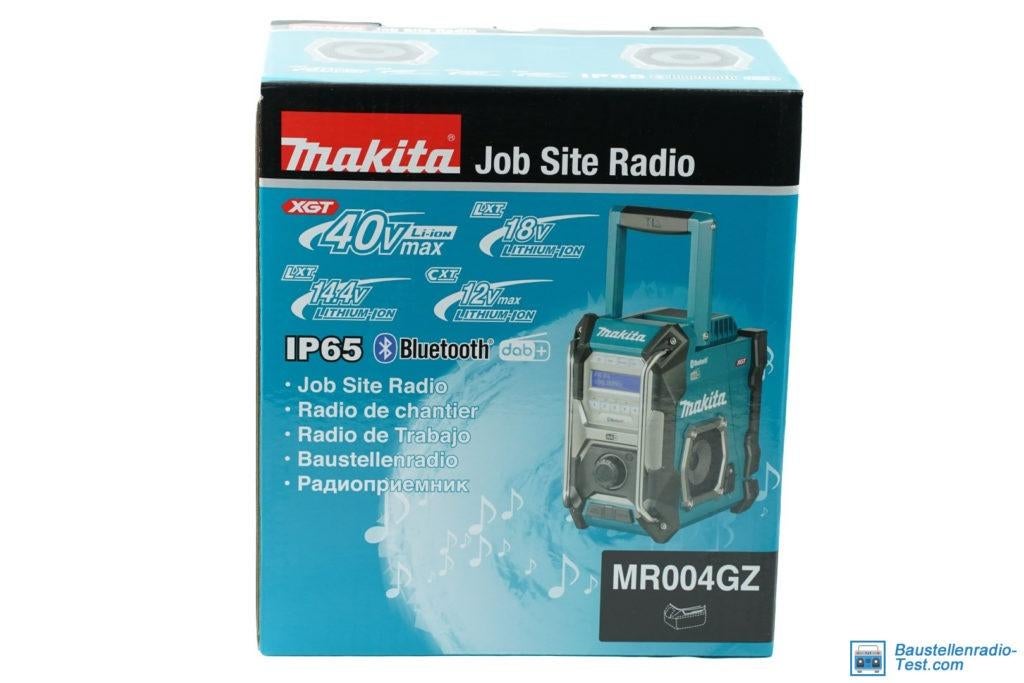 Makita MR004  radio - FM/AM - DAB+ - Bluetooth 18/40v, TV, Hi-fi & Vidéo, Radios, Neuf, Radio de chantier, Enlèvement ou Envoi