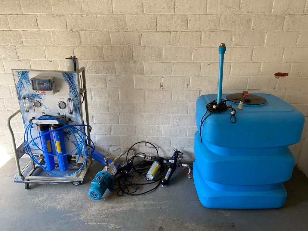 Waterontharder, professioneel filter AquaBrio, Ophalen, Zo goed als nieuw