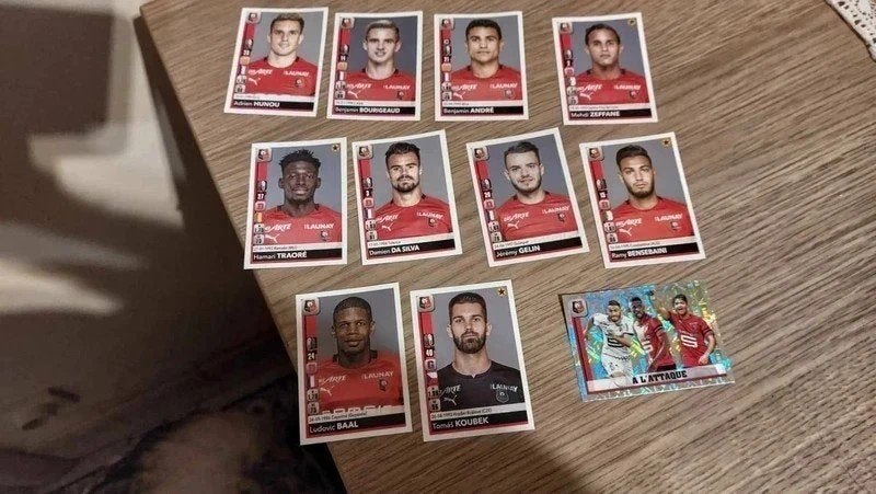 Panini / 11 Stickers / Stade de Rennais / 2018-2019, Enlèvement ou Envoi, Neuf, Affiche, Image ou Autocollant