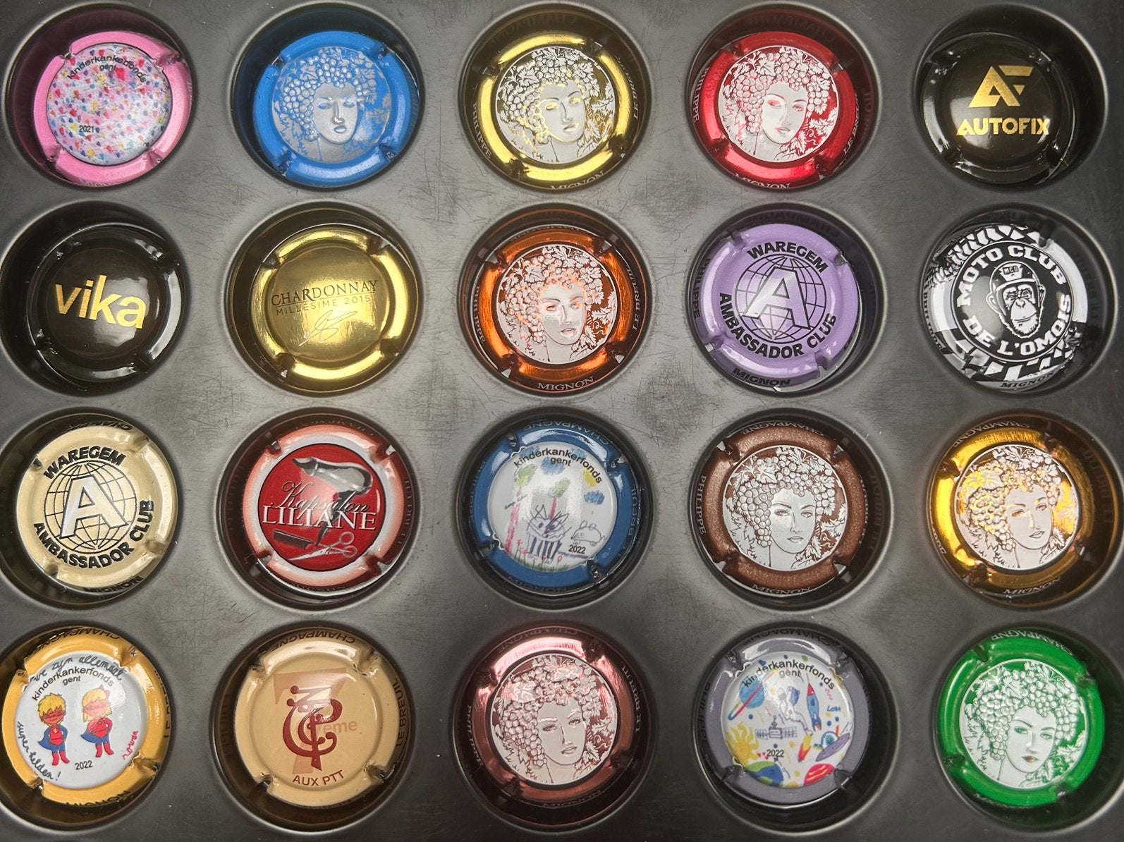 Mooi aanbod champagne capsules, Verzamelen, Ophalen of Verzenden