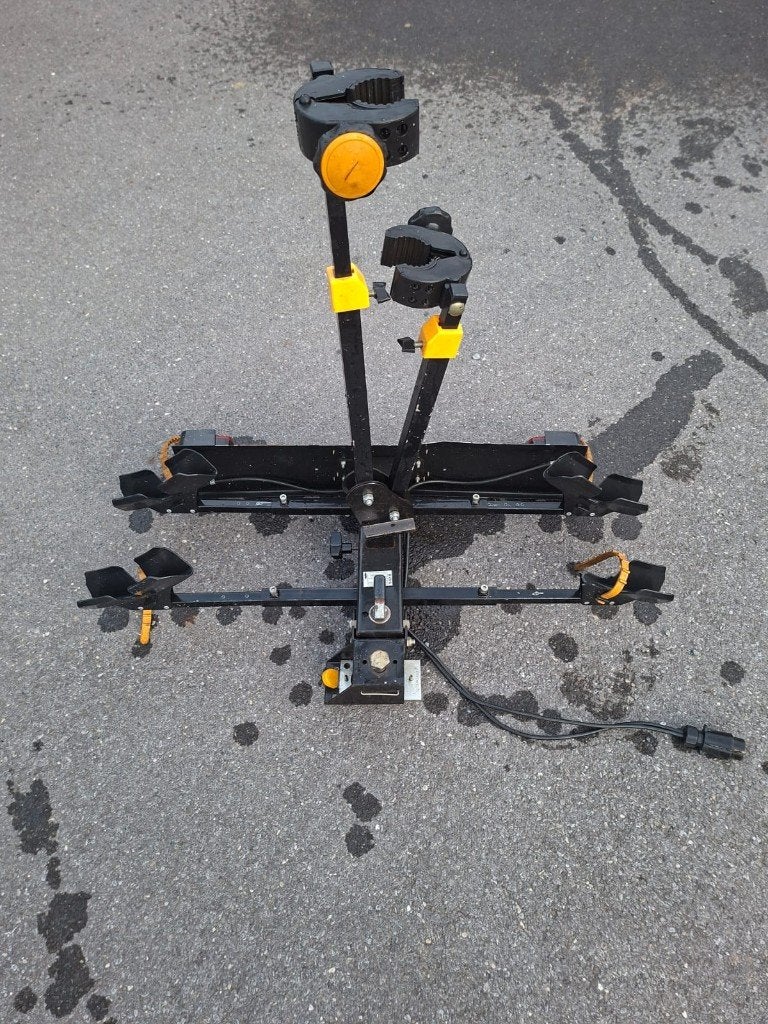 Fietsendrager, Enlèvement, 2 vélos, Utilisé, Support d'attelage