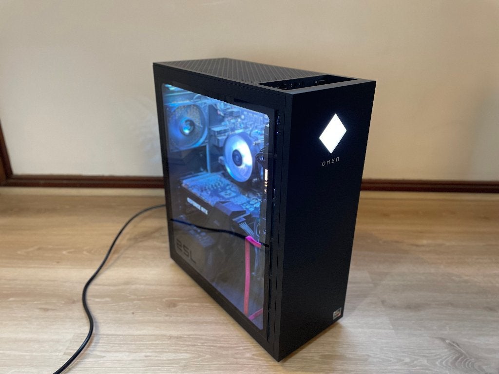 HP OMEN 25L – Ryzen 7 5700G · RTX 3060 12 Go · 16 Go, Informatique & Logiciels, Hp, 4 Ghz ou plus, 3 TB, HDD