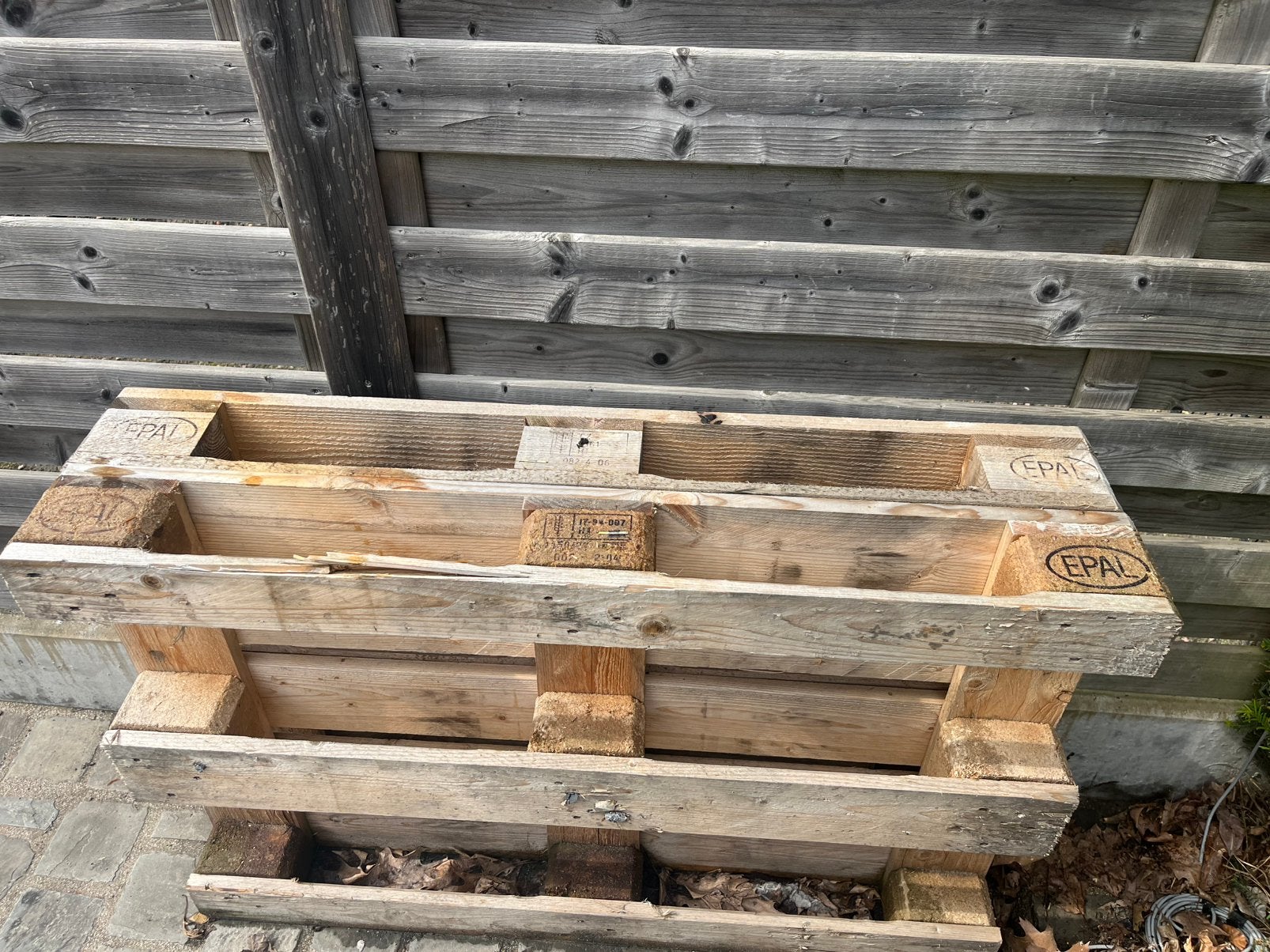 Europallet, Doe-het-zelf en Bouw, Hout en Planken, Ophalen, Zo goed als nieuw