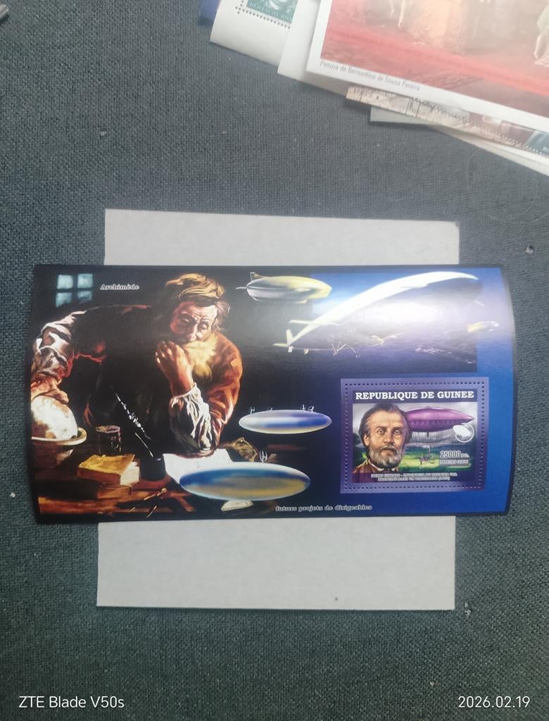 Timbres historiques Balloon Zeppelin, Enlèvement ou Envoi