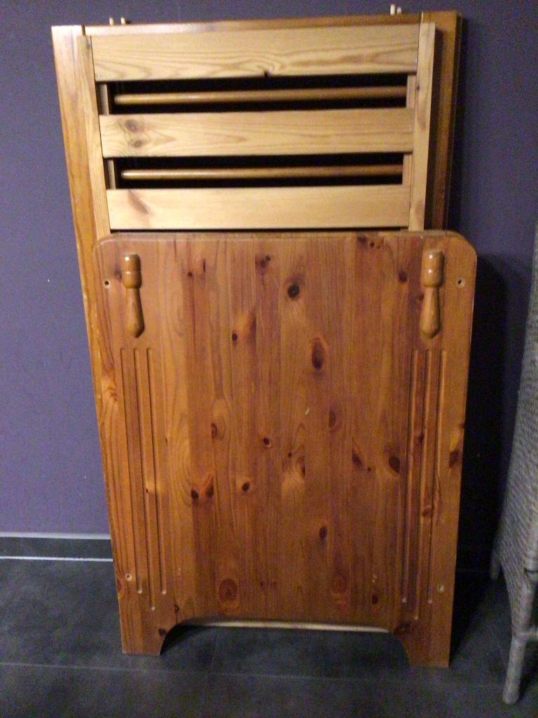 Kinderbedje, Kinderen en Baby's, Ophalen, Gebruikt, Lattenbodem, Minder dan 140 cm