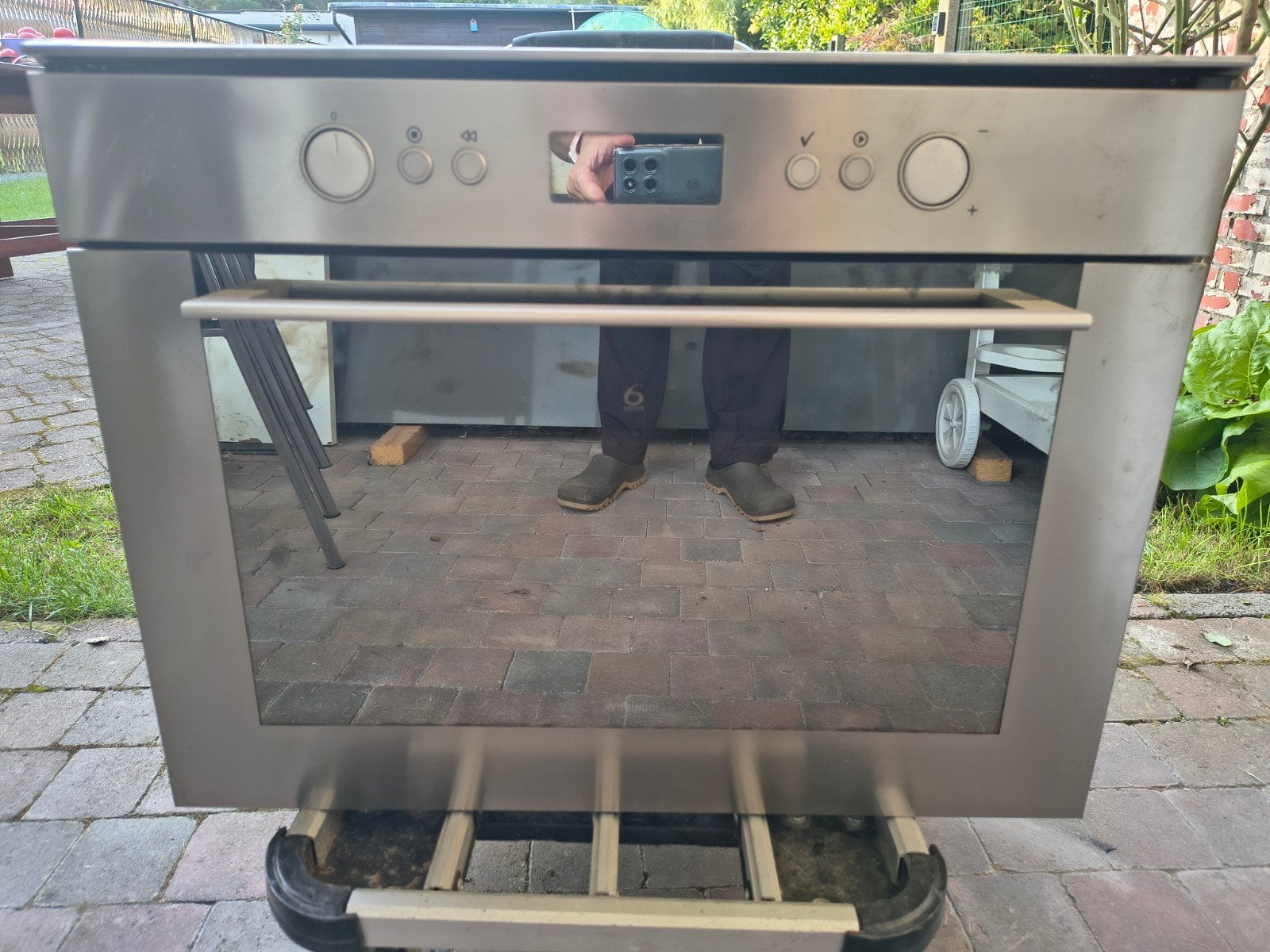 combi microgolfoven Whirlpool, Elektronische apparatuur, Ophalen, 45 tot 50 cm, Whirlpool, Gebruikt