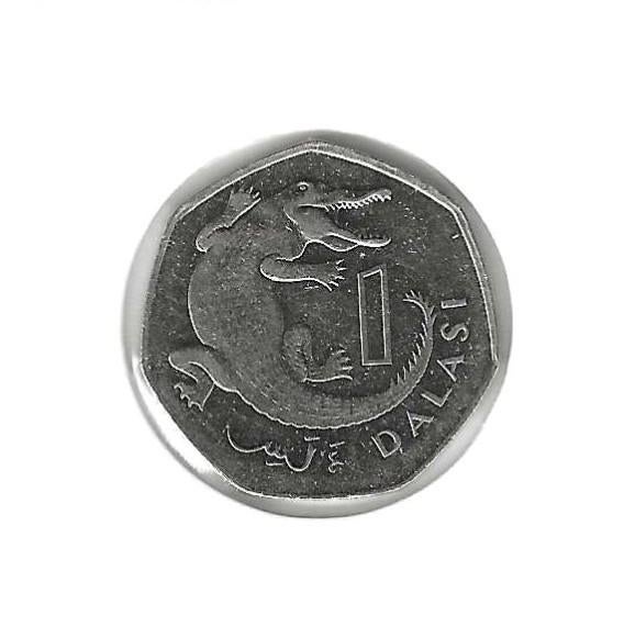 Gambia, 1 Dalasi 2016., Ophalen of Verzenden, Overige landen, Losse munt