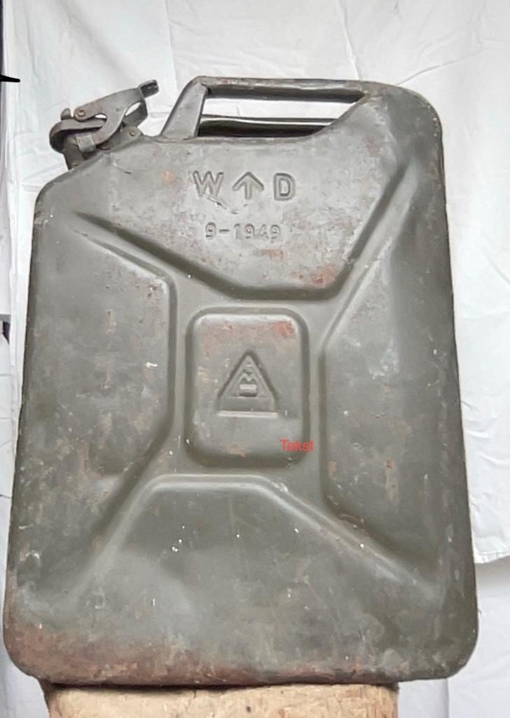 jerrycan militaire anglais 20l, Enlèvement, Armée de terre, Autres types