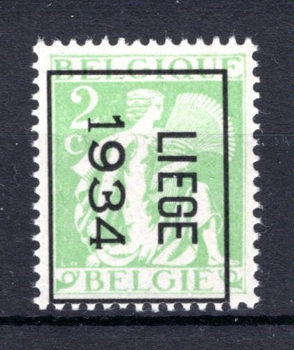 PRE277B MNH** 1934 - LIEGE 1934, Postzegels en Munten, Verzenden, Postfris, Postfris