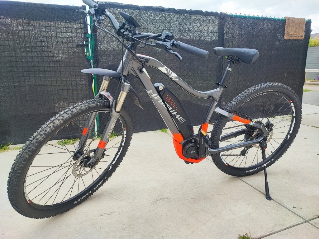 Haibike SDURO HardNine 3.0 (2018) – Frame maat M, Vélos & Vélomoteurs, Autres marques, 10 à 15 vitesses, Comme neuf, Enlèvement