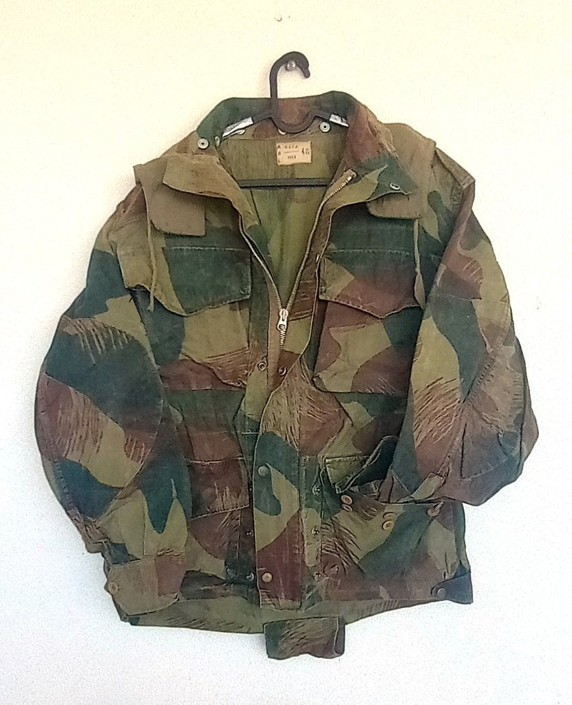 Originele, Belgische legerjas, Verzamelen, Ophalen of Verzenden, Landmacht, Kleding of Schoenen