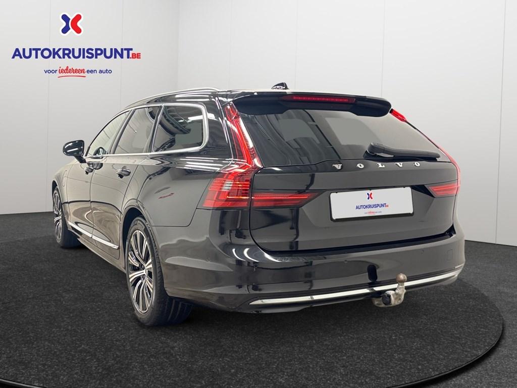 Volvo V90 2.0 T6 Recharge 341PK Geartronic Inscription Expr, Auto's, Volvo, Automaat, V90, Zwart, Zwart