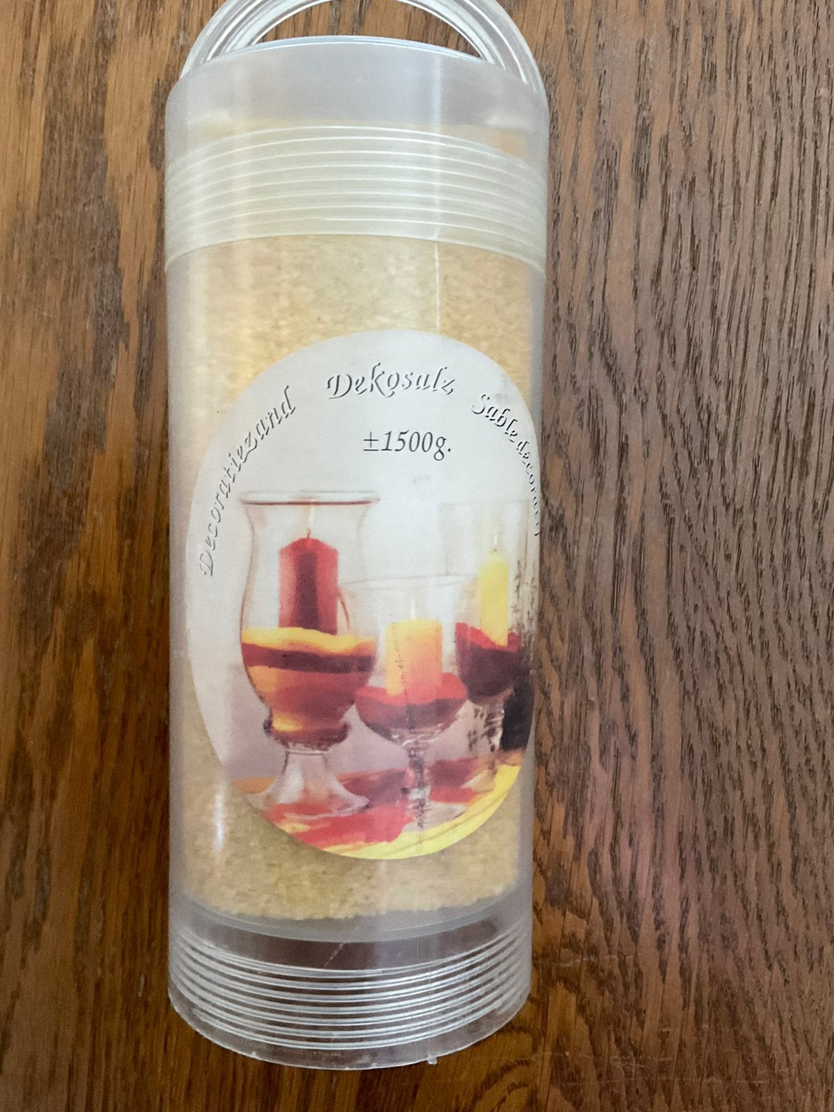Bougies de sable décoratives, Envoi, Comme neuf