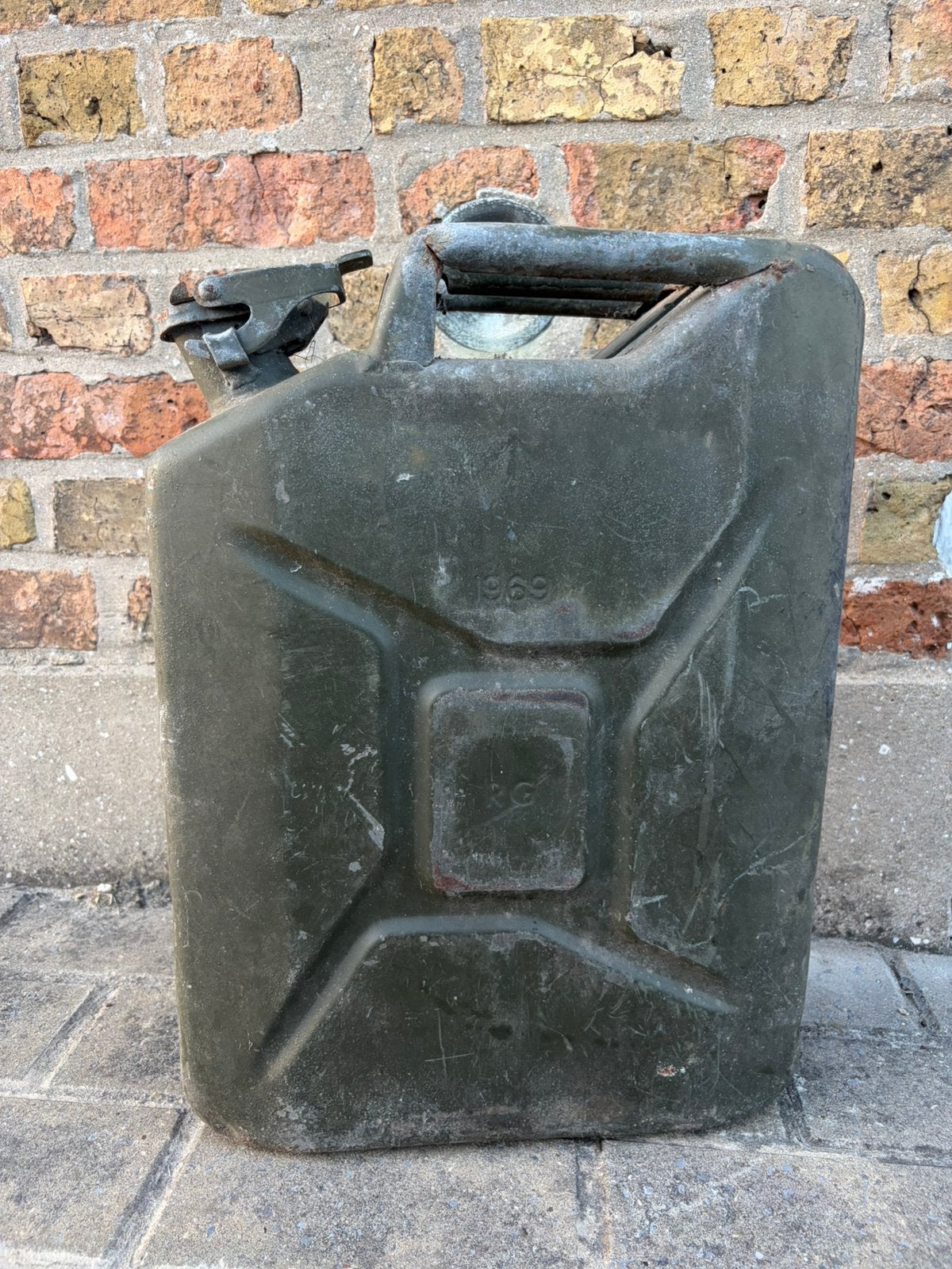 Vintage Militaire Jerrycan, Verzamelen, Ophalen of Verzenden
