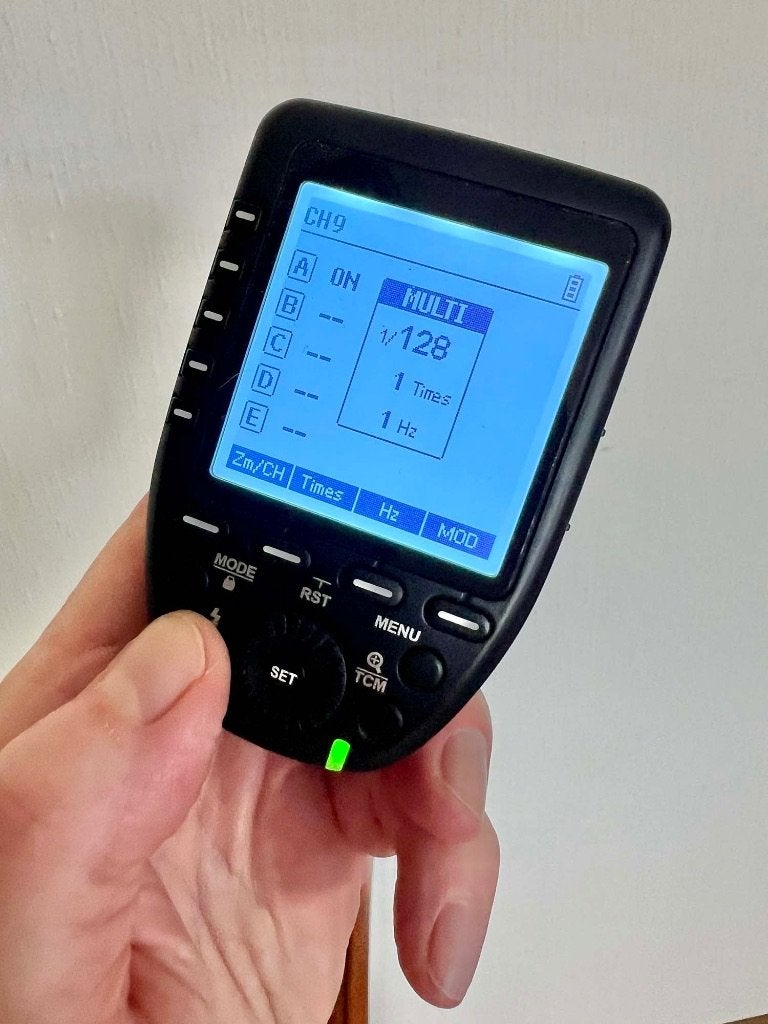 Godox X Pro C Wireless Flash Trigger - zo goed als nieuw, Ophalen of Verzenden, Zo goed als nieuw