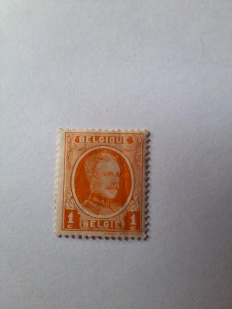 Belgische Albert Ier-postzegels, Ophalen, Niet gestempeld, Postfris, Staatshoofden