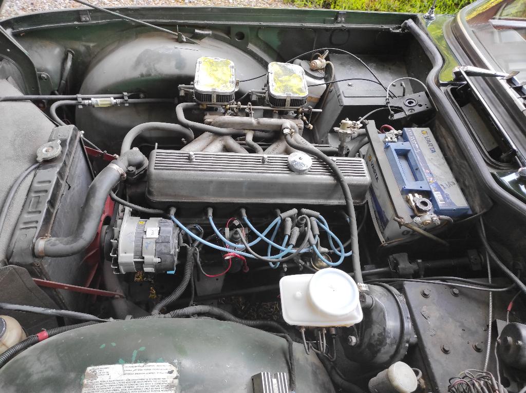 Triumph TR6 1971, Autos, Triumph, Cuir, Intérieur cuir, 2 portes, 6 cylindres