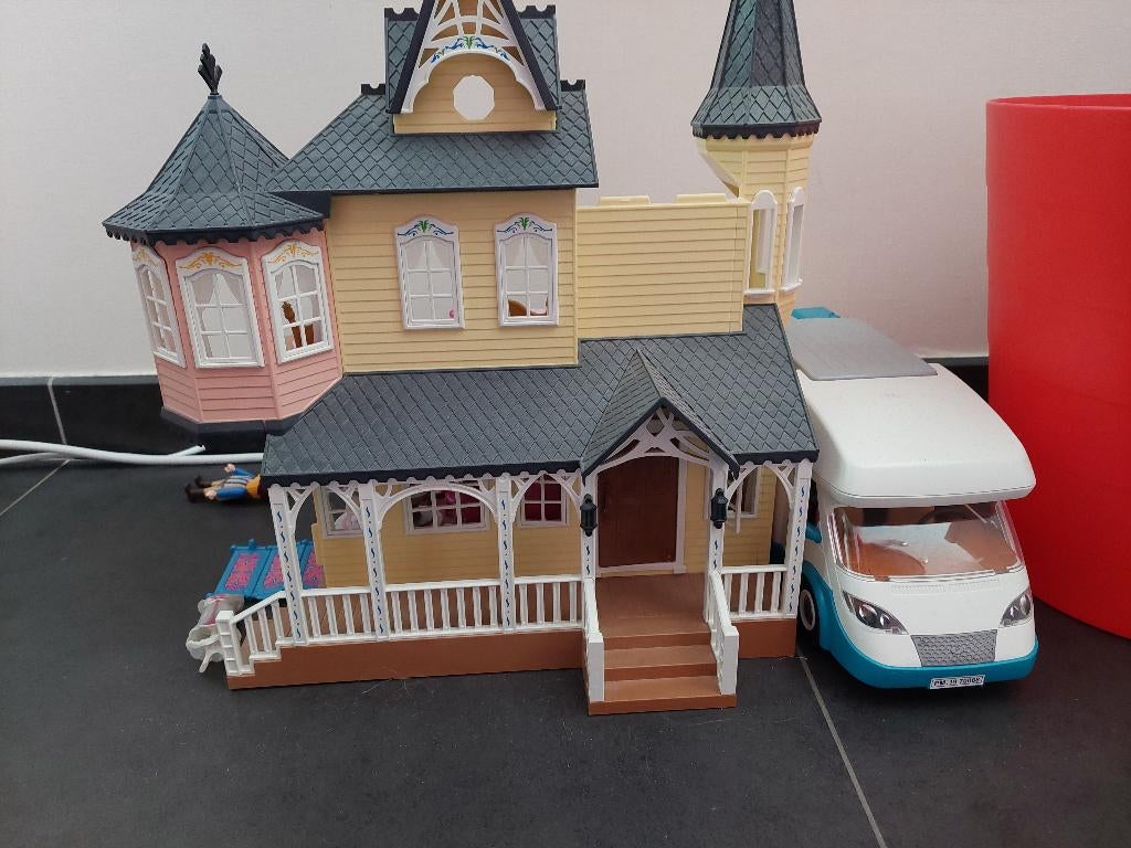 playmobil huis, Kinderen en Baby's, Speelgoed | Playmobil, Ophalen, Zo goed als nieuw, Complete set