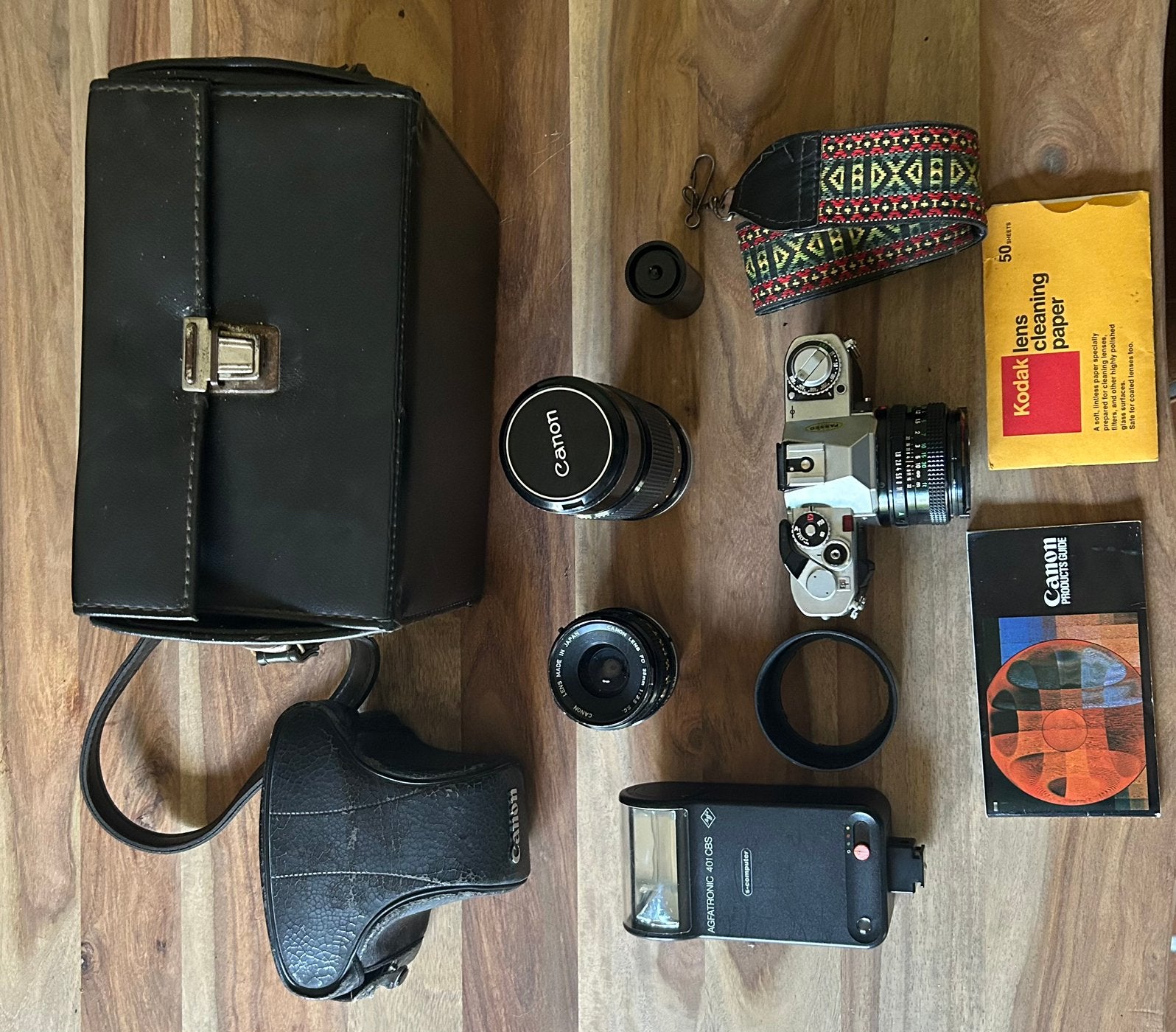 Canon AV-1, TV, Hi-fi & Vidéo, Enlèvement ou Envoi, Utilisé, Reflex miroir, Canon