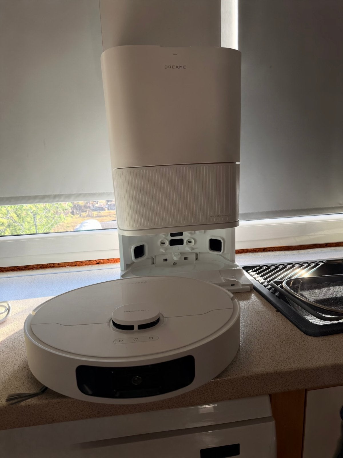 Robot aspirateur Dreame L10s Plus, Elektronische apparatuur, Ophalen, Zo goed als nieuw, Automatisch legen, Dreame