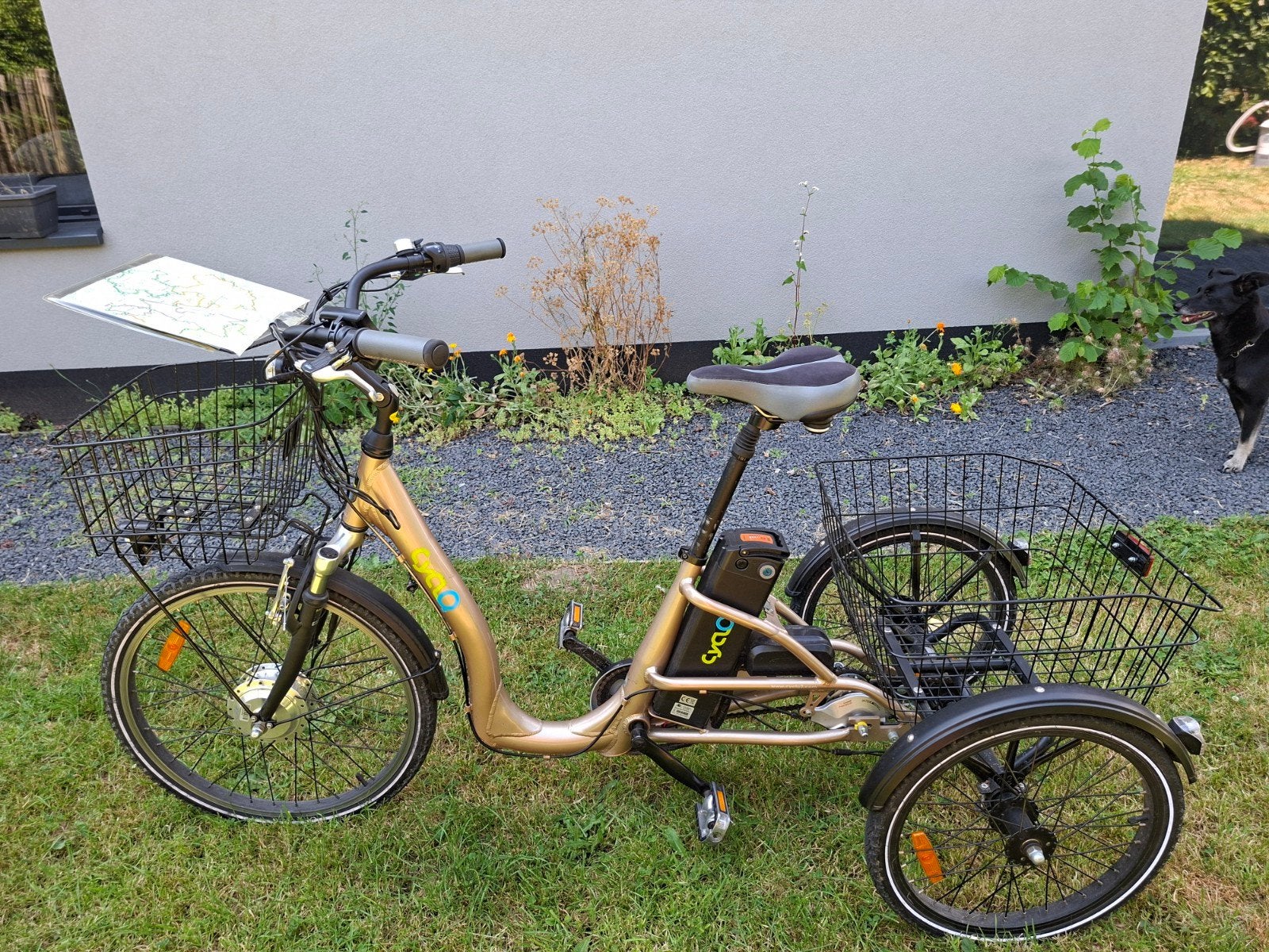 elektrische driewieler, Enlèvement, Utilisé, Frein sur jante, Cyclo