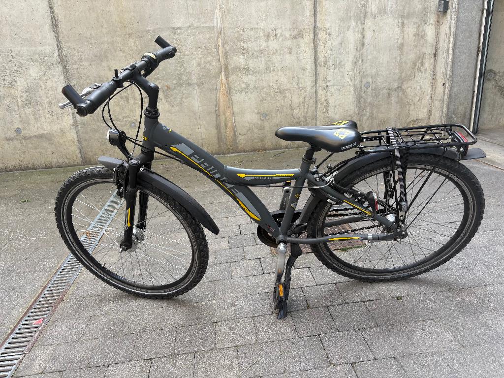 jongensfiets 22 inch, Ophalen, 22 inch, Gebruikt, Velgrem