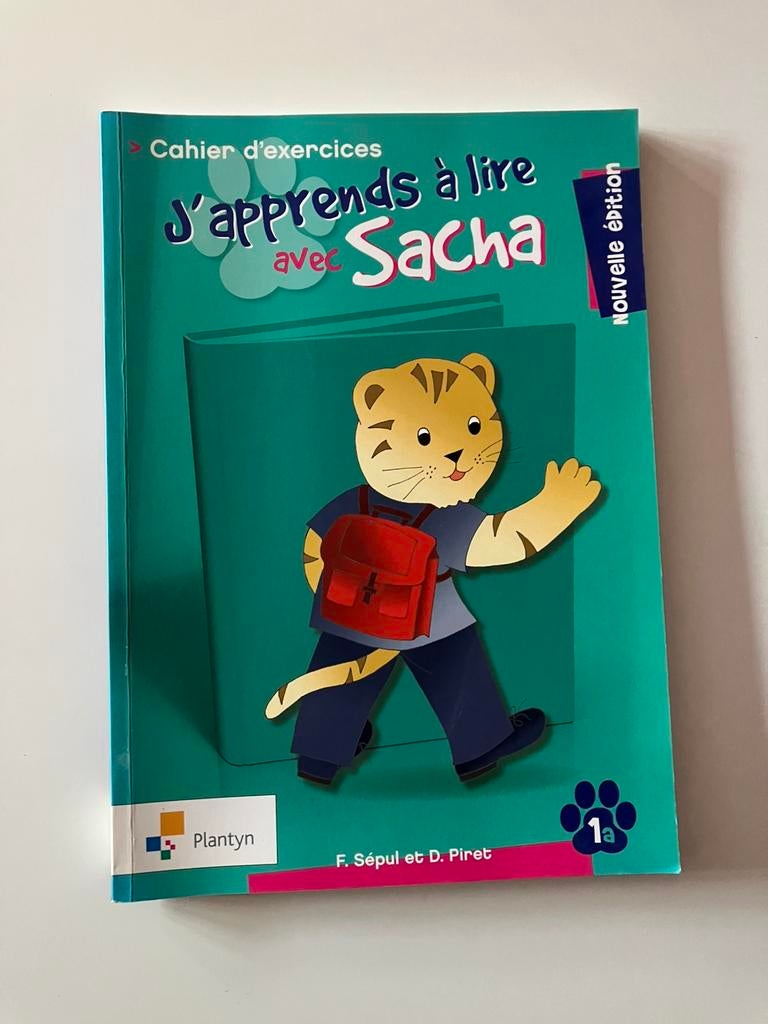 « J’apprends à lire avec Sacha » 1re primaire, Enlèvement ou Envoi, Comme neuf, Primaire