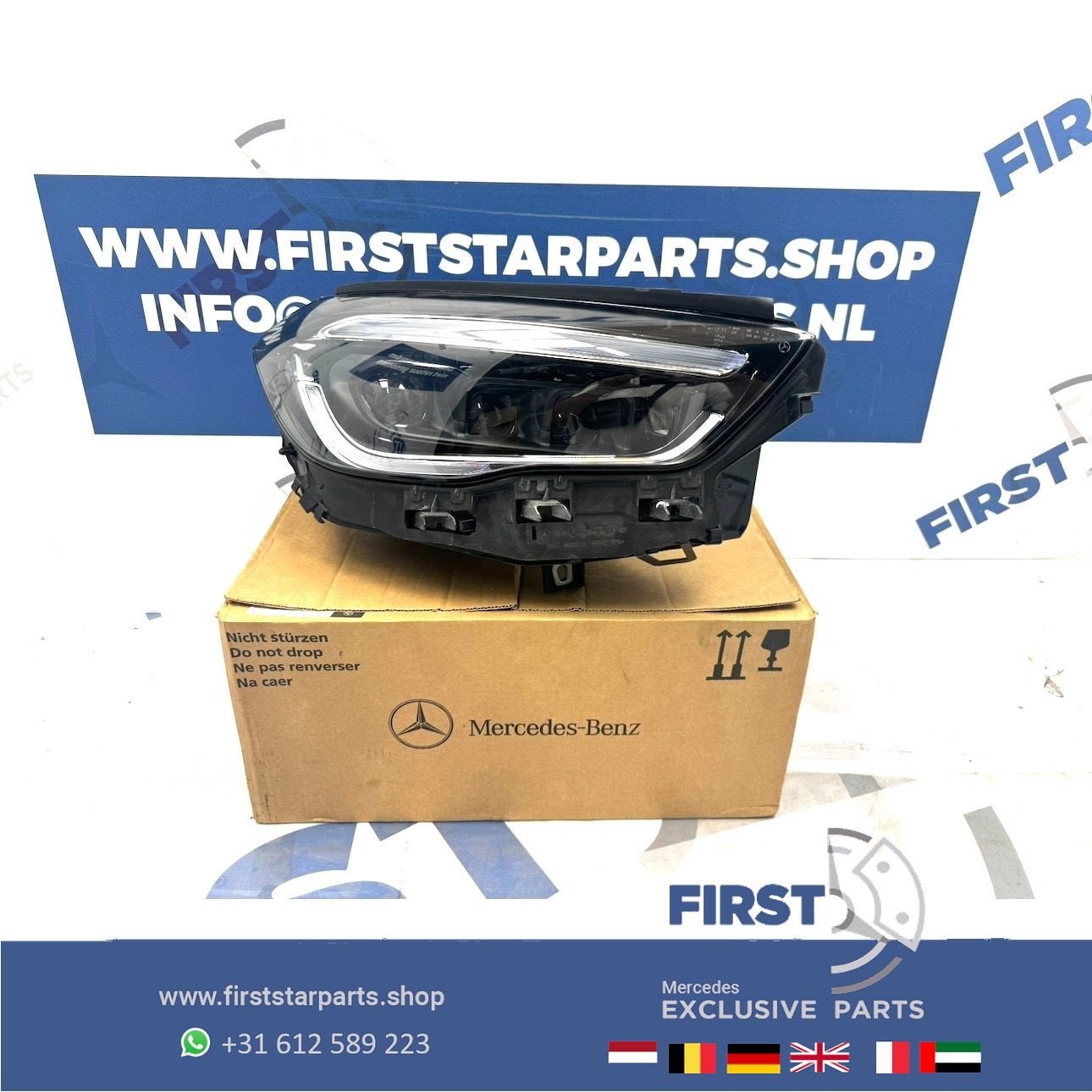 H247 GLA MULTIBEAM KOPLAMP RECHTS A2479064205 Mercedes 2019-, Utilisé, -, -, Enlèvement ou Envoi