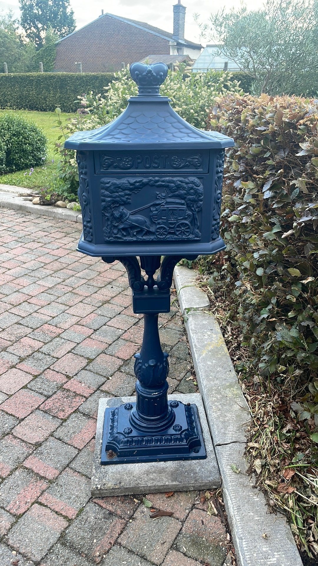 Brievenbus, Ophalen, Gebruikt, Staande brievenbus
