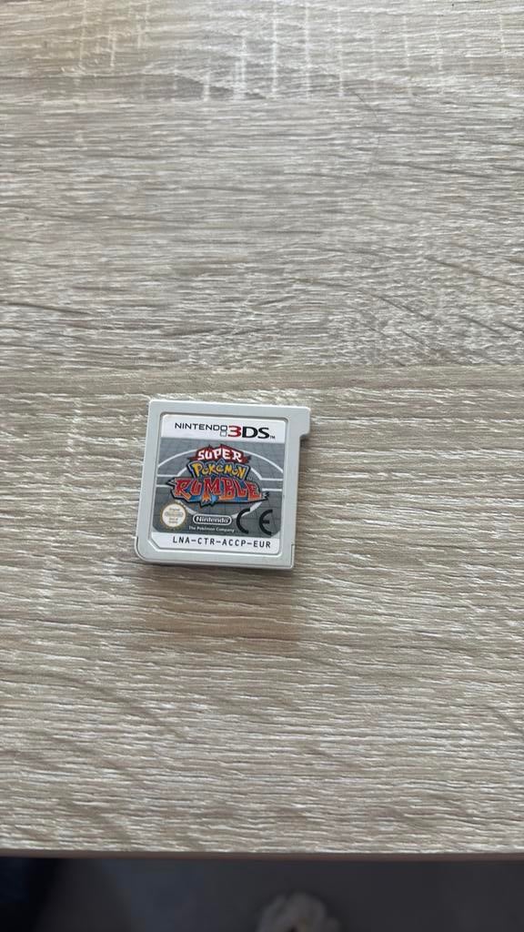 super pokemon rumble, Ophalen, Zo goed als nieuw