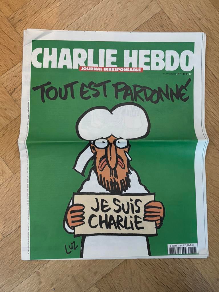 Charlie Hebdo - Je suis Charlie - Tout est pardoné, Ophalen of Verzenden