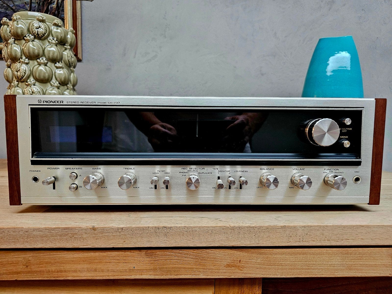 Pioneer SX-737 Stereo Receiver – Warm Vintage Geluid, Audio, Tv en Foto, Versterkers en Ontvangers, Ophalen, Stereo, Pioneer