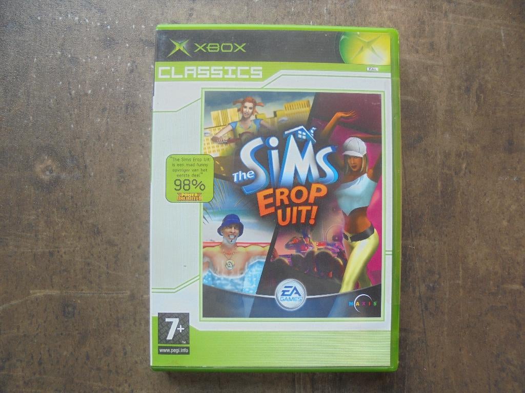 The Sims Erop Uit voor XBOX Original (zie foto's), Games en Spelcomputers, Games | Xbox Original, Gebruikt, Verzenden, 1 speler