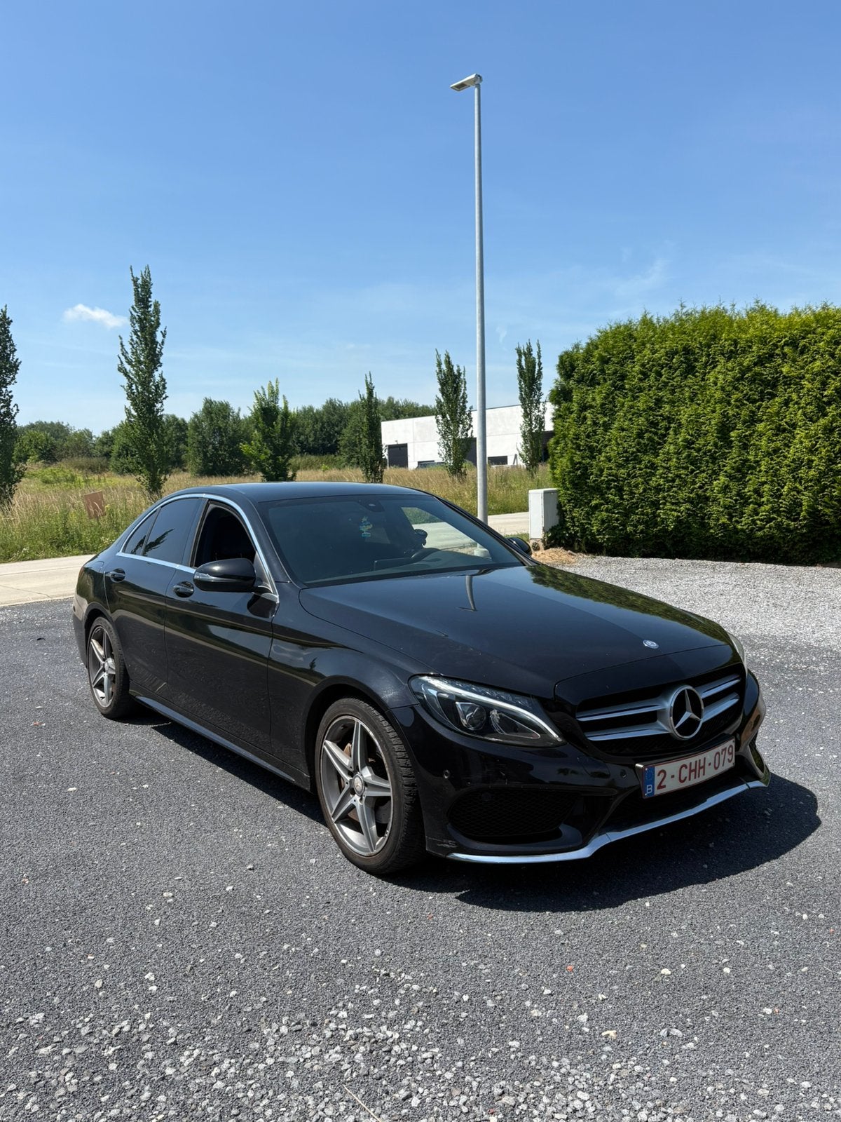 Mercedes C180d Amg 2016 euro6, Auto's, Mercedes-Benz, Leder, Particulier, C-Klasse, Te koop