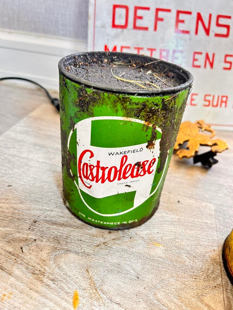 oud olie blik, Verzamelen, Blikken, Ophalen