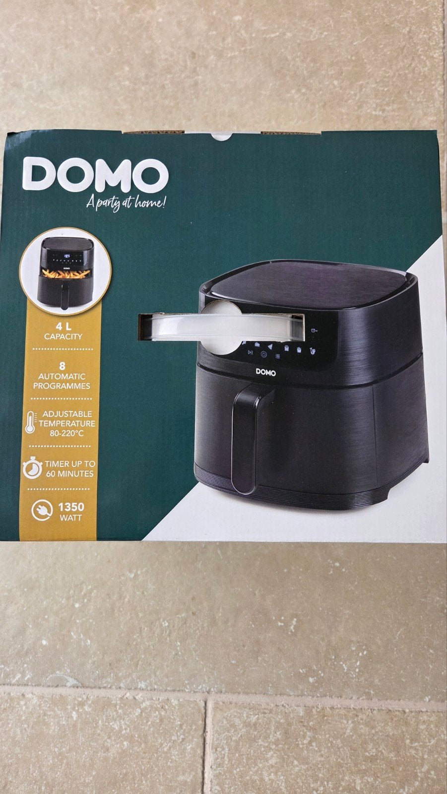 domo airfryer - nieuw, Elektronische apparatuur, Ophalen, Nieuw, Airfryer
