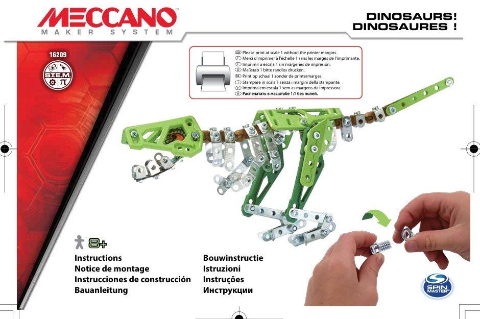 Meccano Dinosaurs, Enlèvement ou Envoi, Utilisé