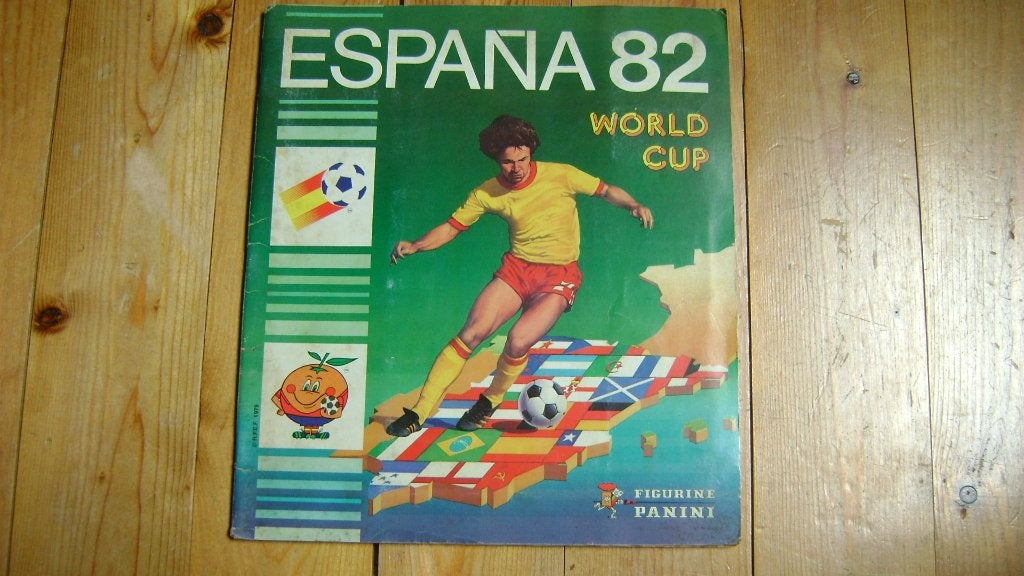 Panini World Cup Espana 82. Achevée, Enlèvement ou Envoi, Utilisé, Plusieurs autocollants