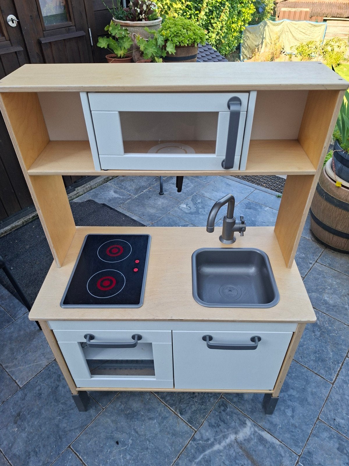 Cuisine enfant complet, Enlèvement, Utilisé, Bois, Jouer à la cuisine