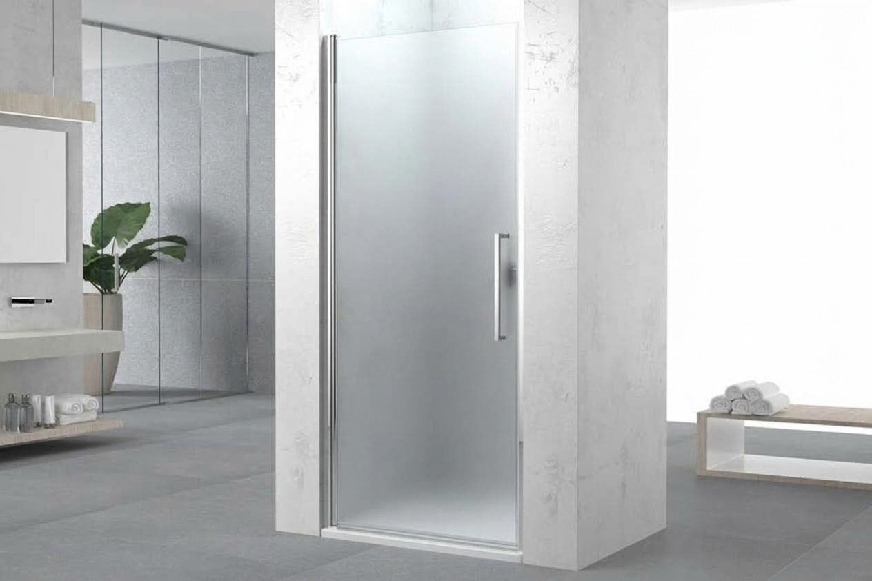Porte de douche satinée pour niche, Maison & Meubles, Enlèvement, Neuf, Avec douche